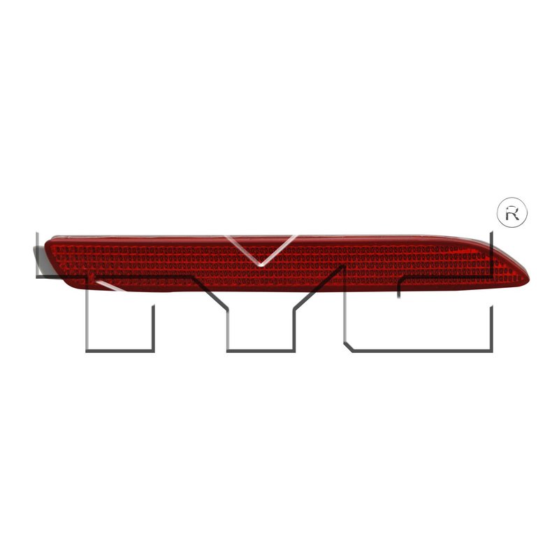 TYC 17-5280-00 Reflector Assembly - Rear Left