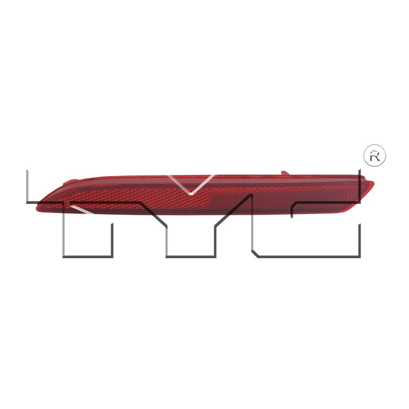 TYC 17-5320-00-9 Reflector Assembly - Rear Left