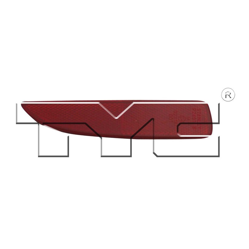 TYC 18-6019-00 Reflector Assembly - Rear Left or Rear Right