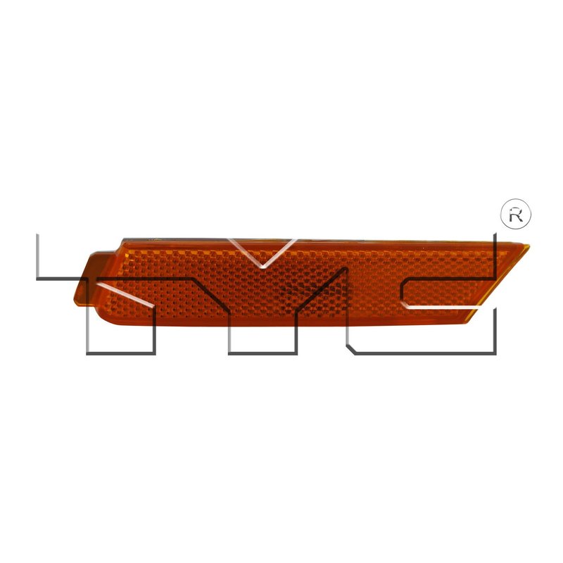 TYC 18-6092-00-9 Side Marker Light Assembly - Front Left