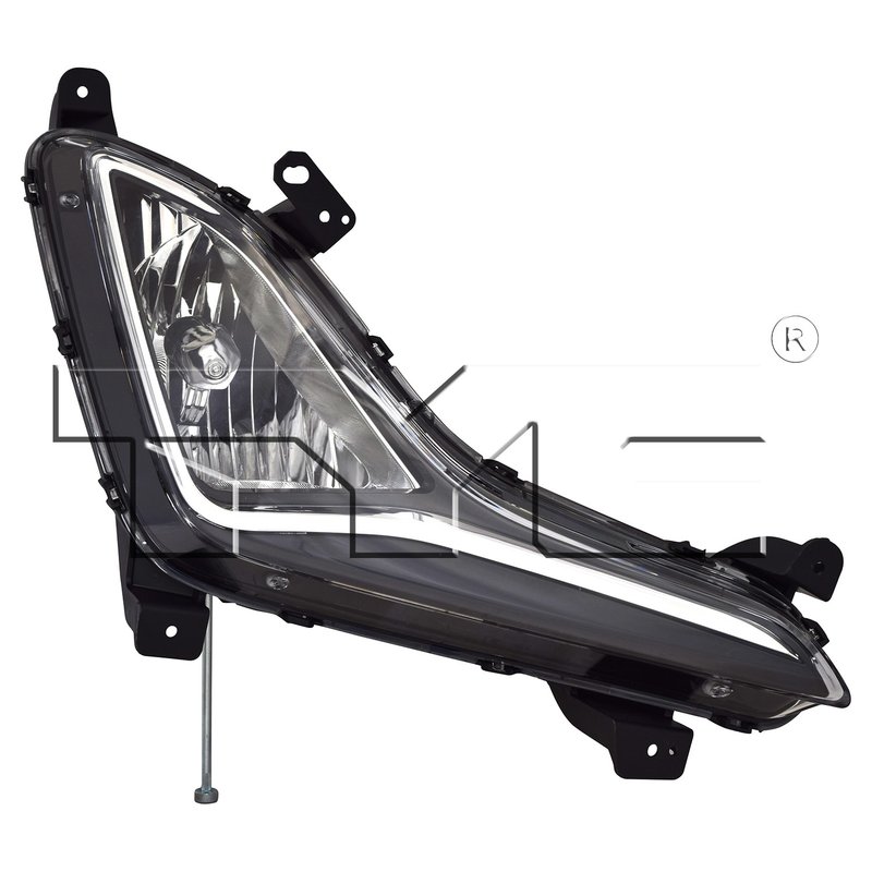 TYC 19-6107-00-9 Fog Light Assembly - Right