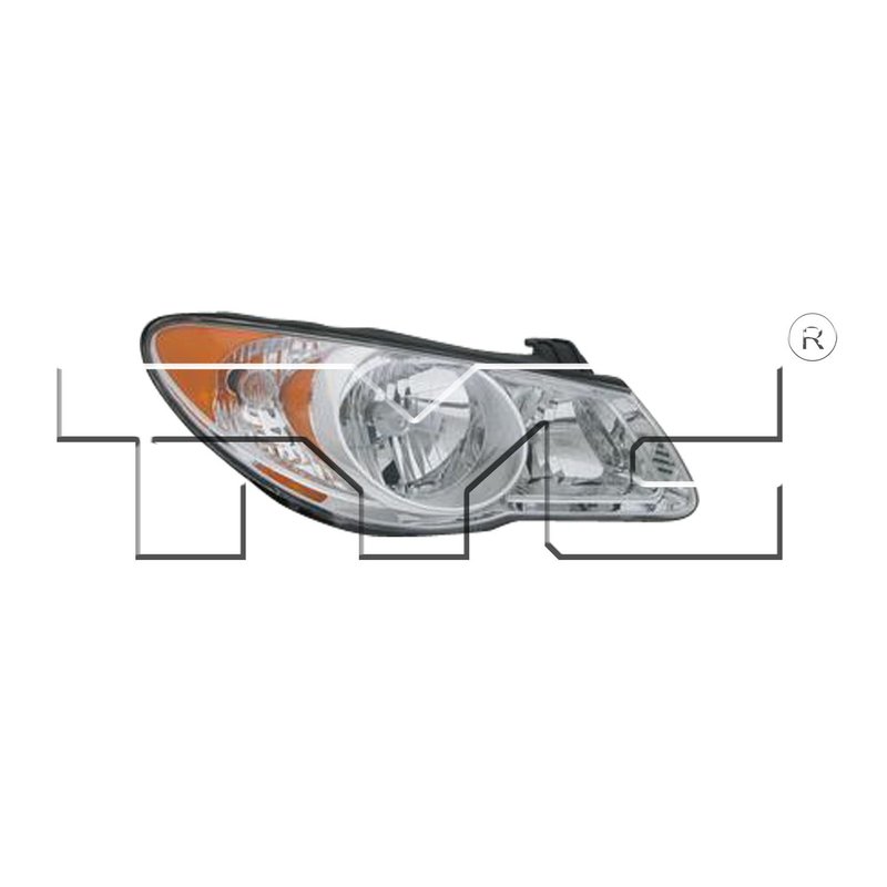 TYC 20-6811-00 Headlight Assembly - Right