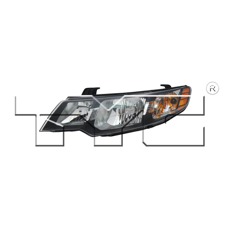 TYC 20-9118-00-9 Headlight Assembly - Left