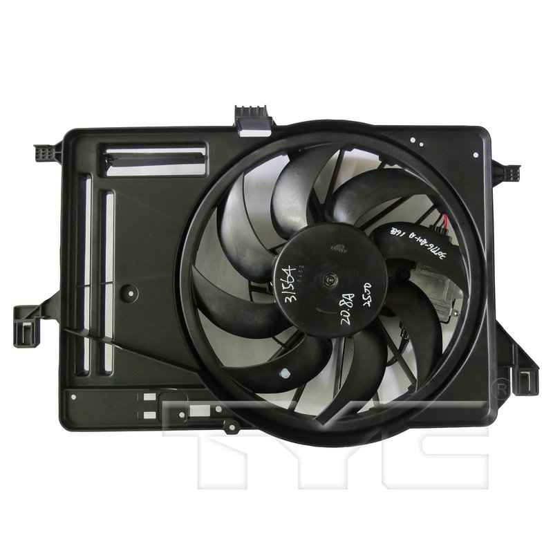 TYC 601610 Engine Cooling Fan Assembly