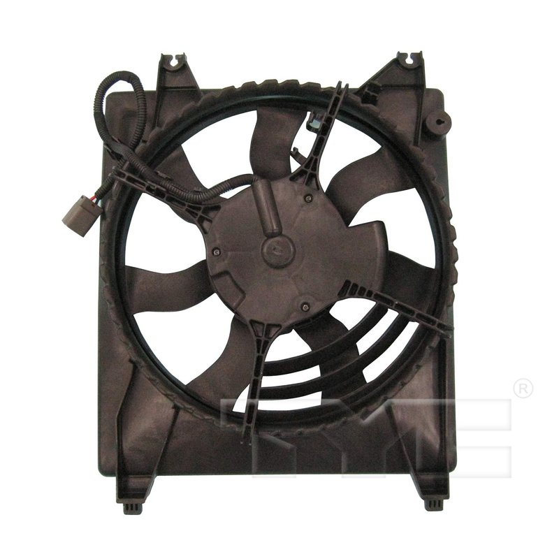 TYC 611020 A/C Condenser Fan Assembly - Right