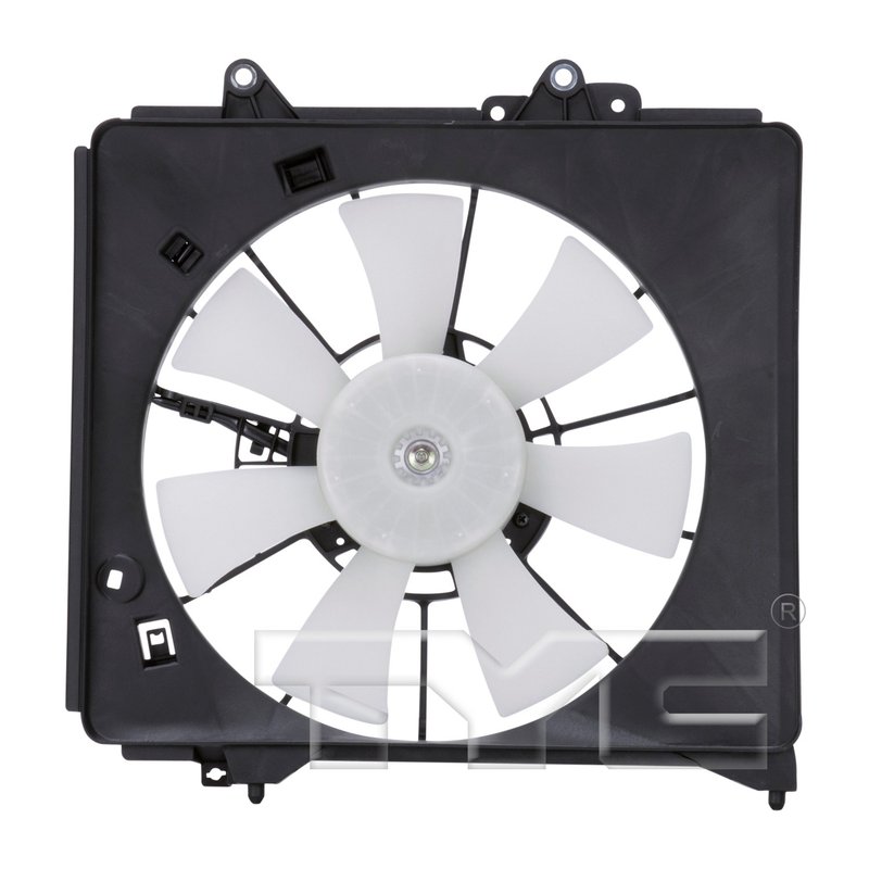 TYC 611290 A/C Condenser Fan Assembly - Right