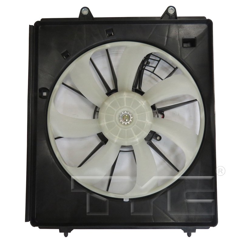 TYC 611560 A/C Condenser Fan Assembly - Right
