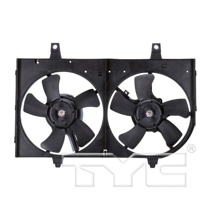 TYC 620710 Dual Radiator and Condenser Fan Assembly