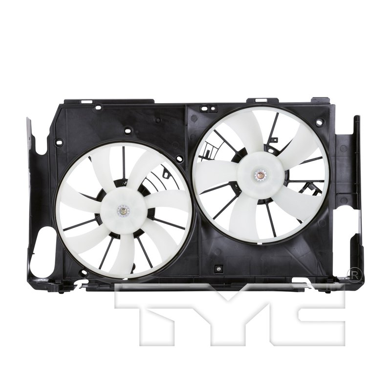 TYC 621320 Dual Radiator and Condenser Fan Assembly