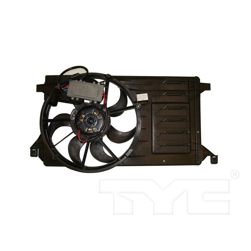 TYC 622400 Dual Radiator and Condenser Fan Assembly