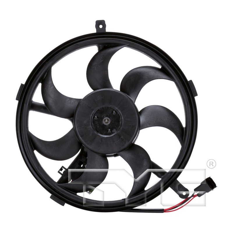 TYC 622560 Dual Radiator and Condenser Fan Assembly
