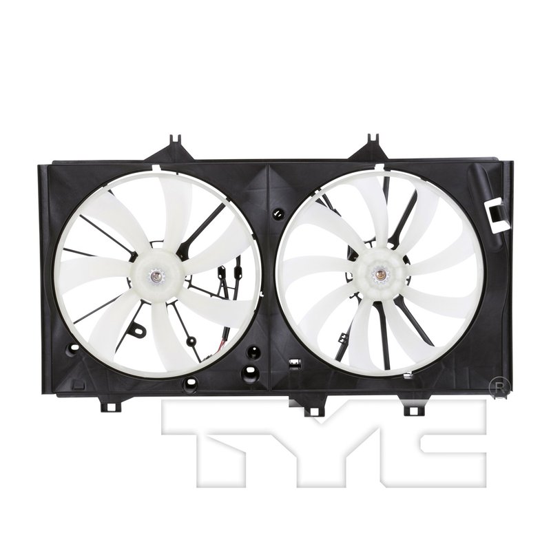 TYC 622950 Dual Radiator and Condenser Fan Assembly