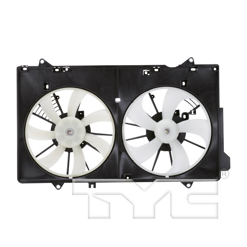 TYC 623010 Dual Radiator and Condenser Fan Assembly