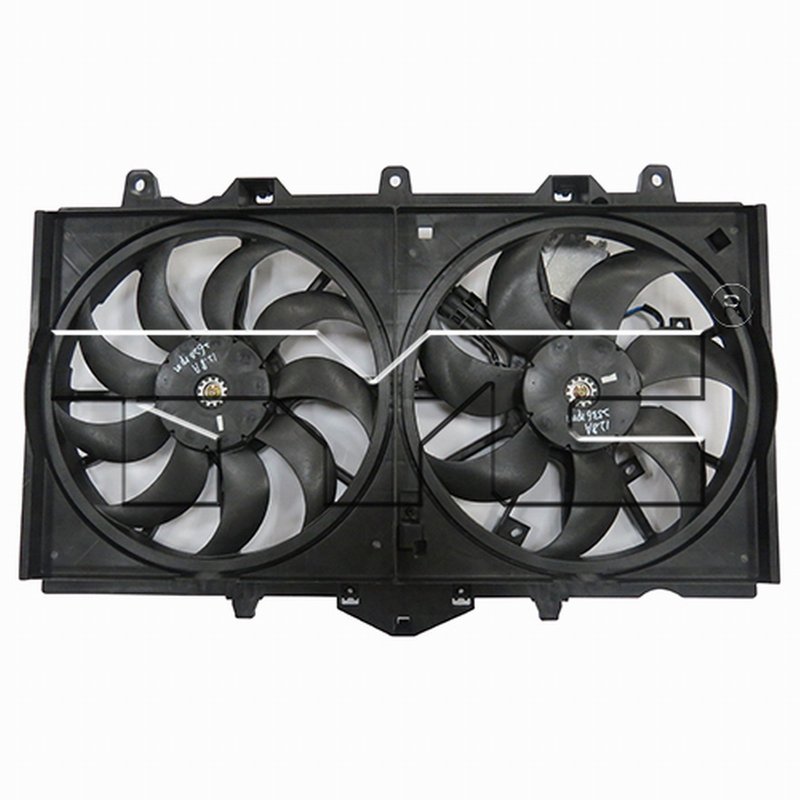 TYC 623300 Dual Radiator and Condenser Fan Assembly
