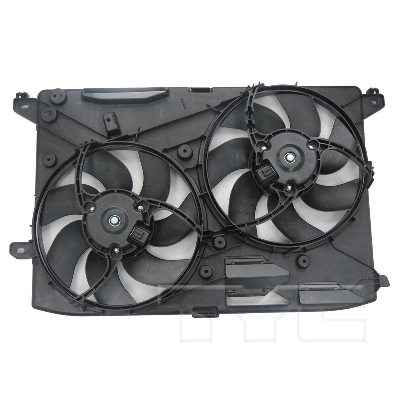 TYC 623320 Dual Radiator and Condenser Fan Assembly
