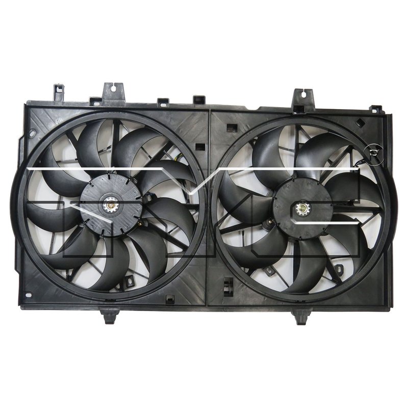 TYC 623400 Dual Radiator and Condenser Fan Assembly
