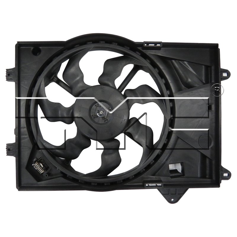 TYC 623410 Dual Radiator and Condenser Fan Assembly