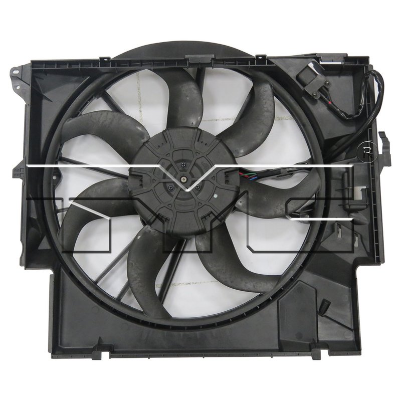 TYC 623430 Dual Radiator and Condenser Fan Assembly