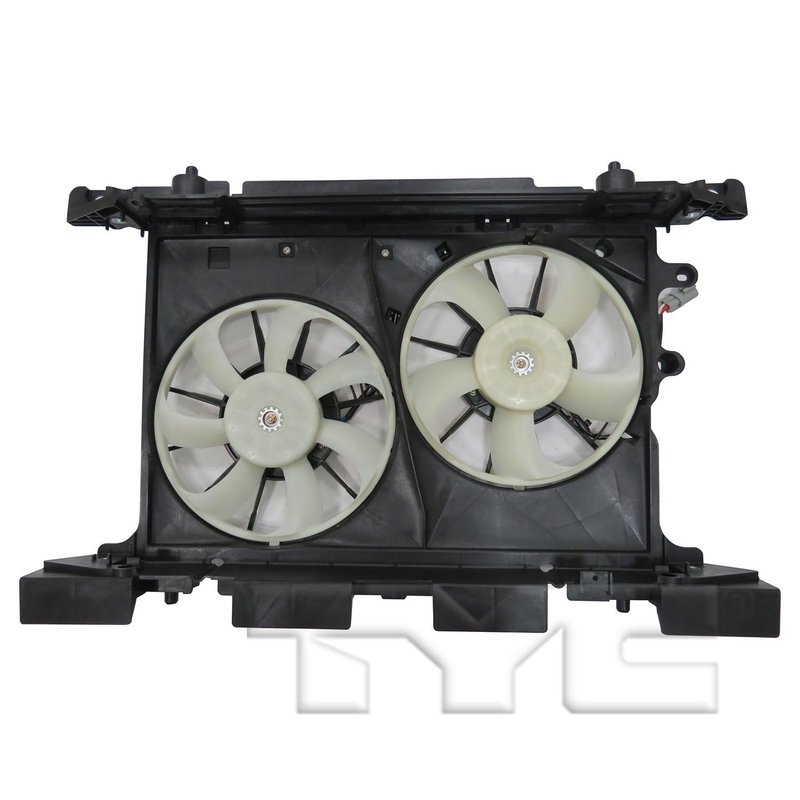 TYC 623440 Dual Radiator and Condenser Fan Assembly