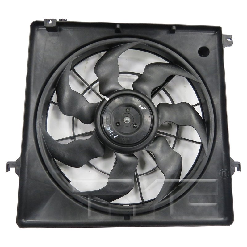 TYC 623880 Dual Radiator and Condenser Fan Assembly