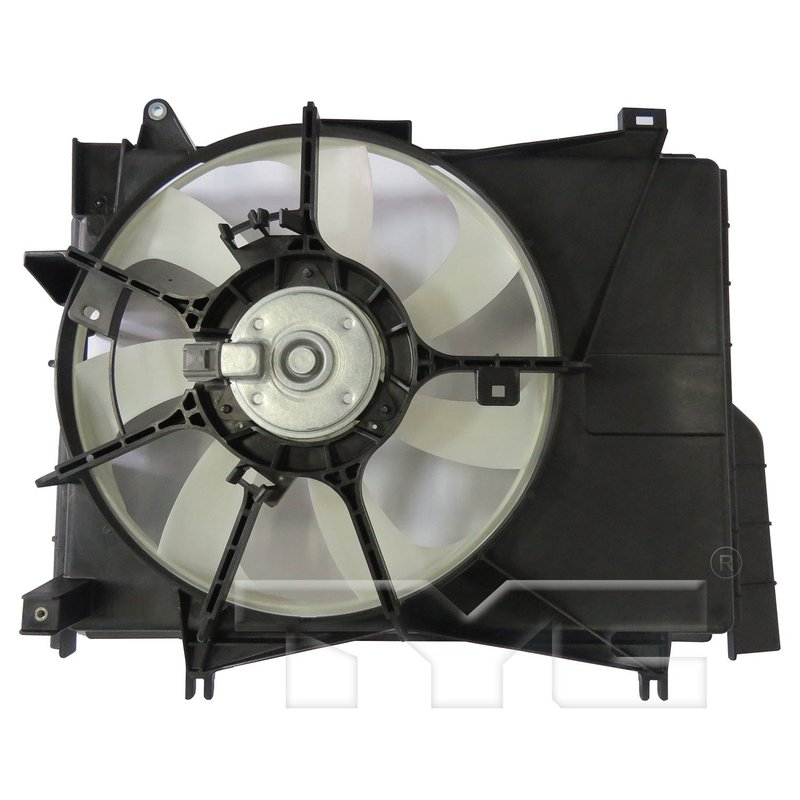 TYC 624100 Dual Radiator and Condenser Fan Assembly