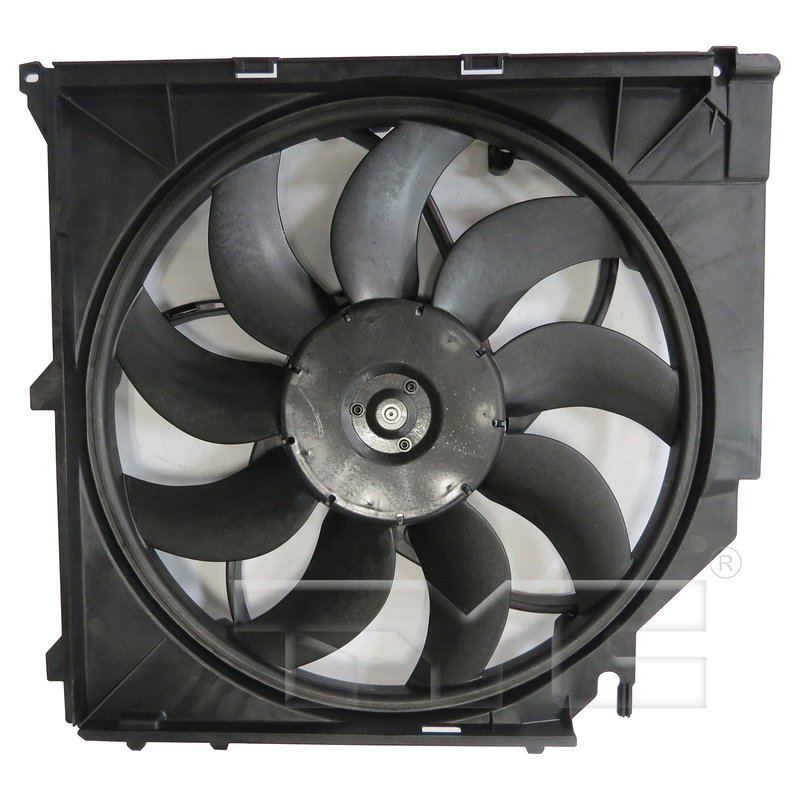 TYC 624230 Dual Radiator and Condenser Fan Assembly