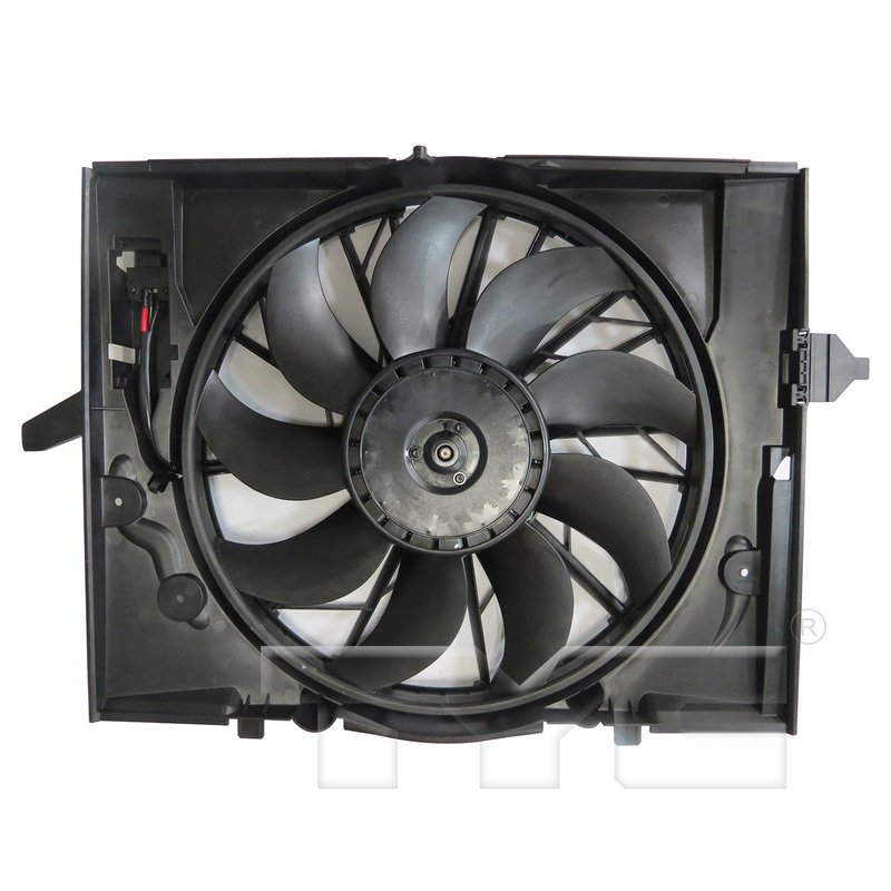 TYC 624290 Dual Radiator and Condenser Fan Assembly