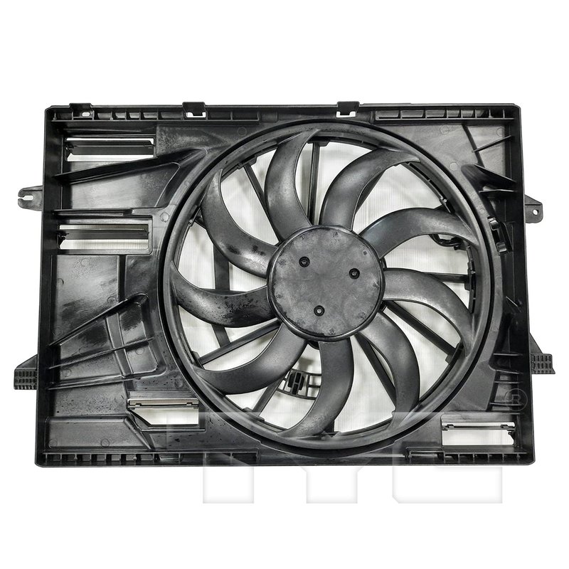 TYC 624790 Dual Radiator and Condenser Fan Assembly