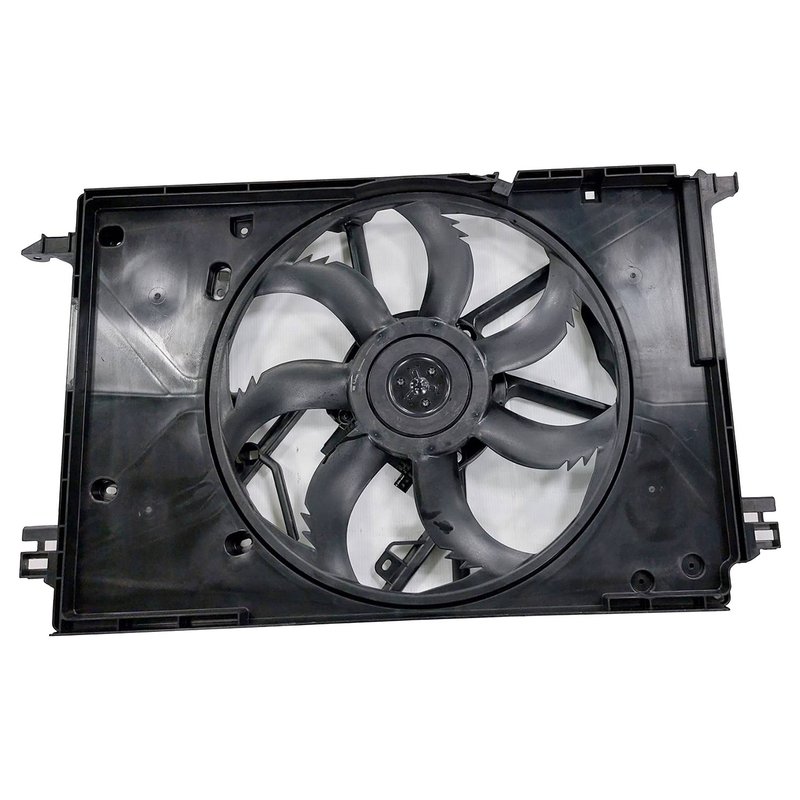 TYC 625030 Dual Radiator and Condenser Fan Assembly