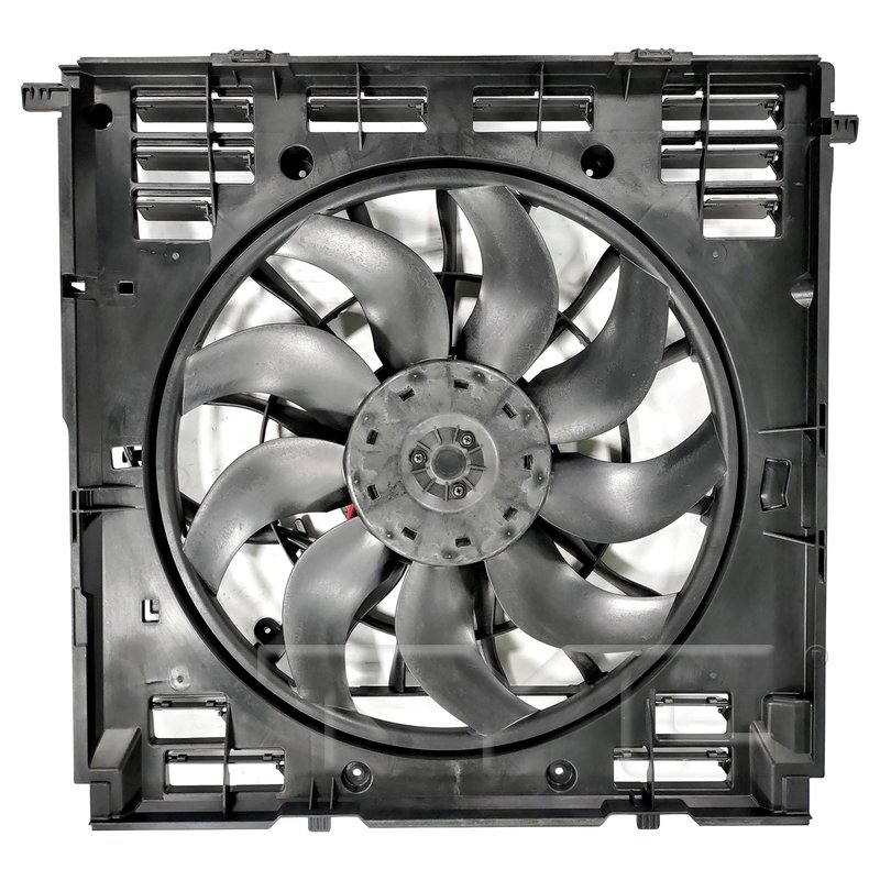 TYC 625170 Dual Radiator and Condenser Fan Assembly
