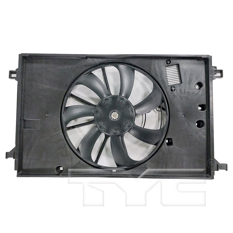 TYC 625180 Dual Radiator and Condenser Fan Assembly
