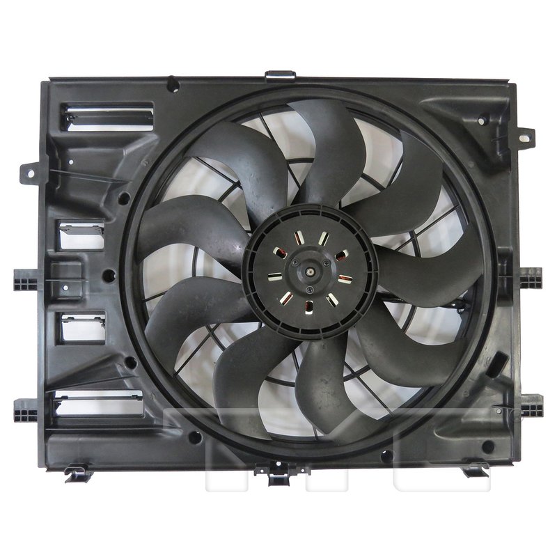 TYC 625250 Dual Radiator and Condenser Fan Assembly