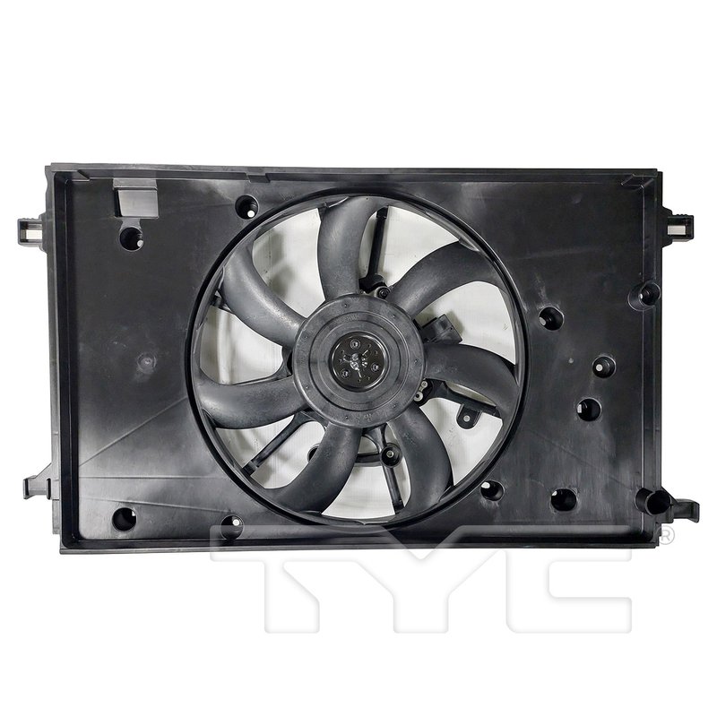 TYC 625300 Dual Radiator and Condenser Fan Assembly