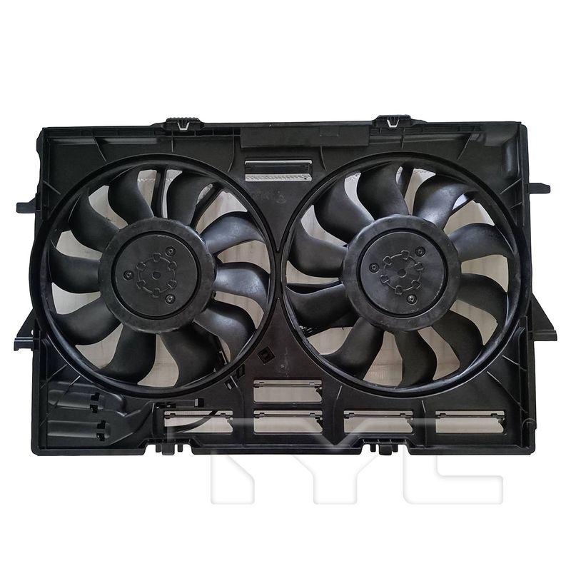 TYC 625590 Dual Radiator and Condenser Fan Assembly