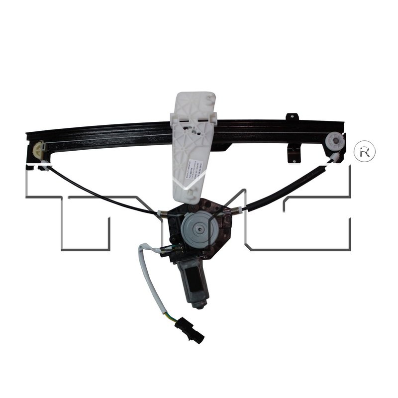 TYC 660173 Power Window Motor and Regulator Assembly - Front Right