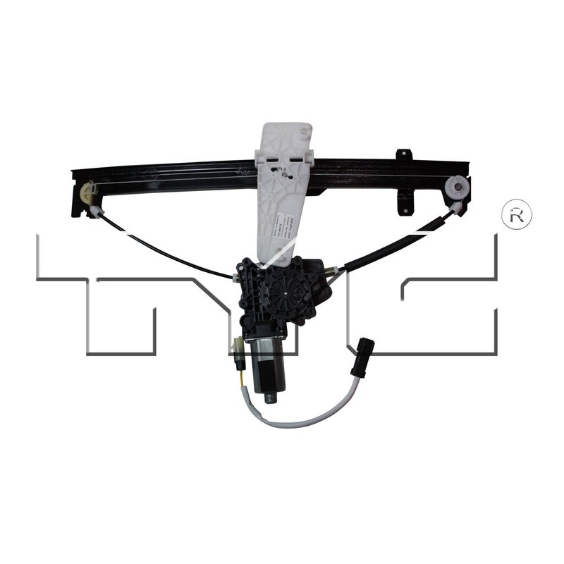 TYC 660175 Power Window Motor and Regulator Assembly - Front Right