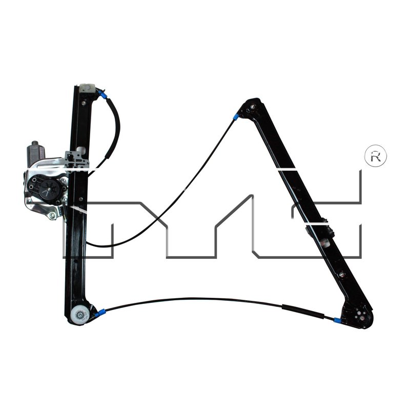 TYC 660195 Power Window Motor and Regulator Assembly - Front Right
