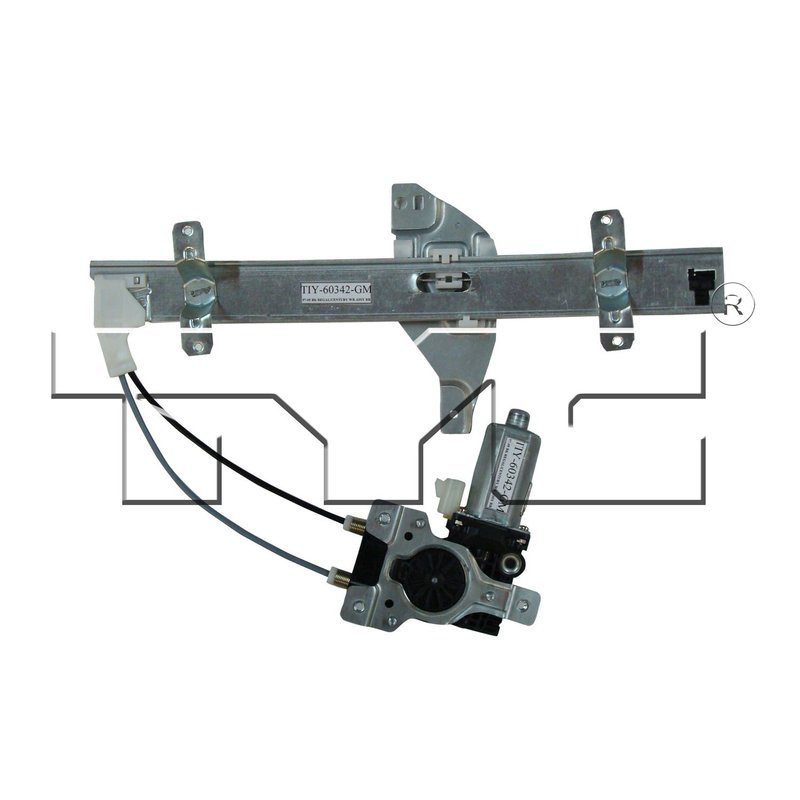 TYC 660209 Power Window Motor and Regulator Assembly - Rear Right