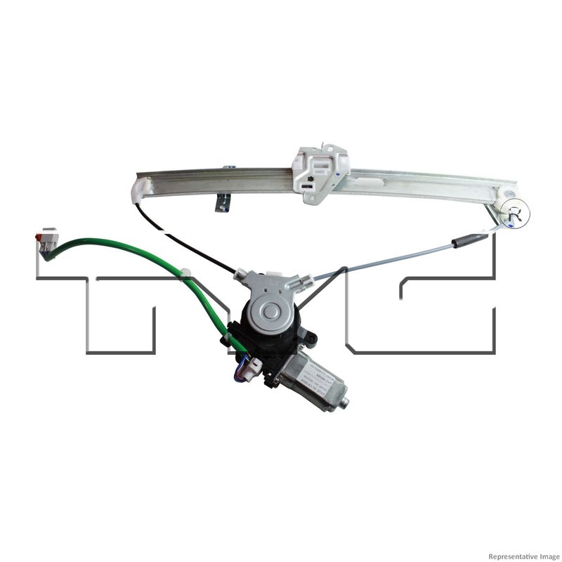 TYC 660385 Power Window Motor and Regulator Assembly - Rear Right