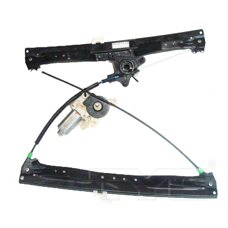 TYC 660477 Power Window Motor and Regulator Assembly - Rear Right