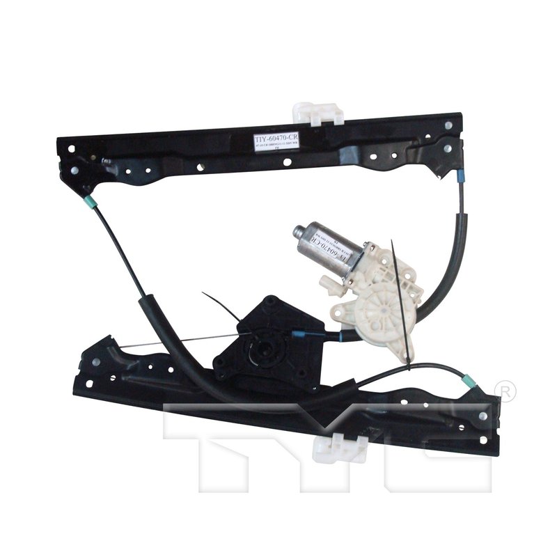 TYC 660481 Power Window Motor and Regulator Assembly - Front Right