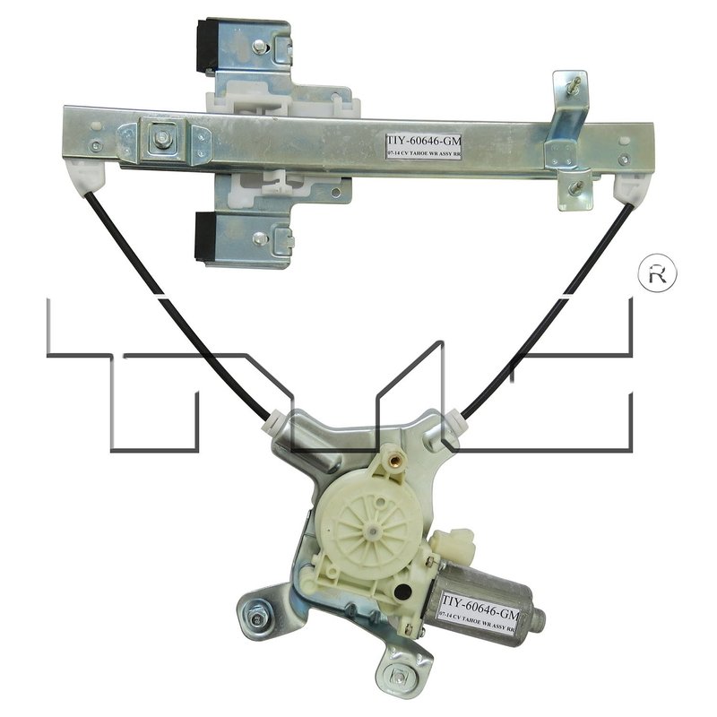 TYC 660533 Window Motor and Regulator Assembly - Rear Right