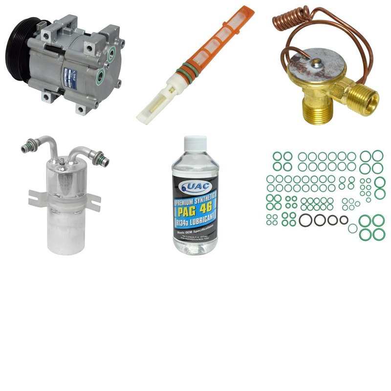 Universal Air KT1287 A/C Compressor and Component Kit - Rear