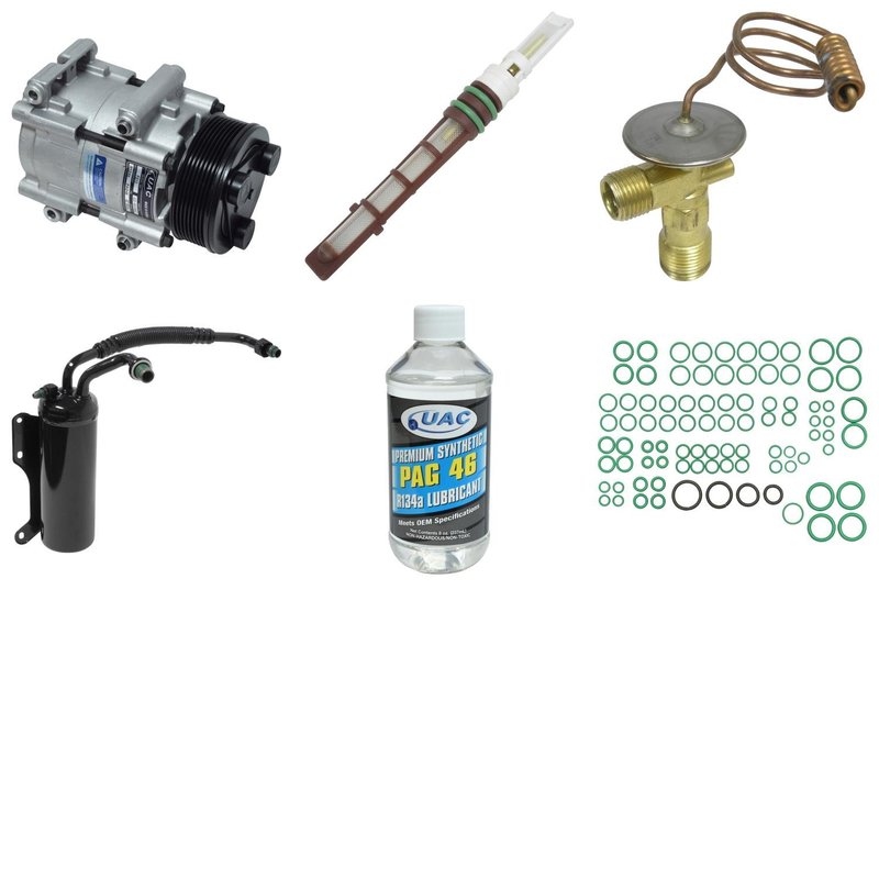 Universal Air KT1631 A/C Compressor and Component Kit - Rear
