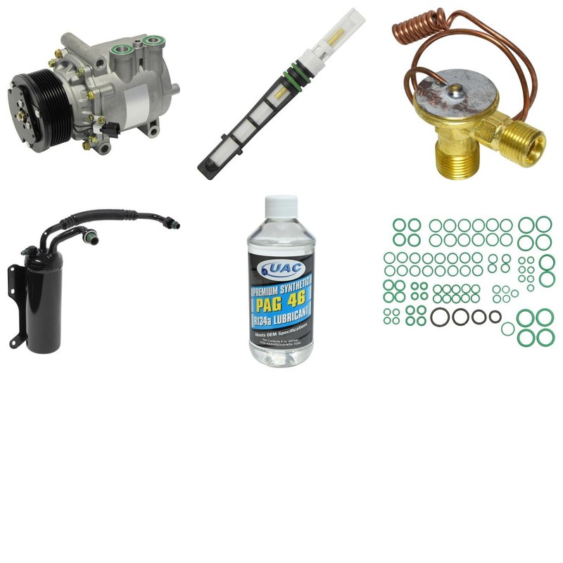 Universal Air KT1700 A/C Compressor and Component Kit - Rear