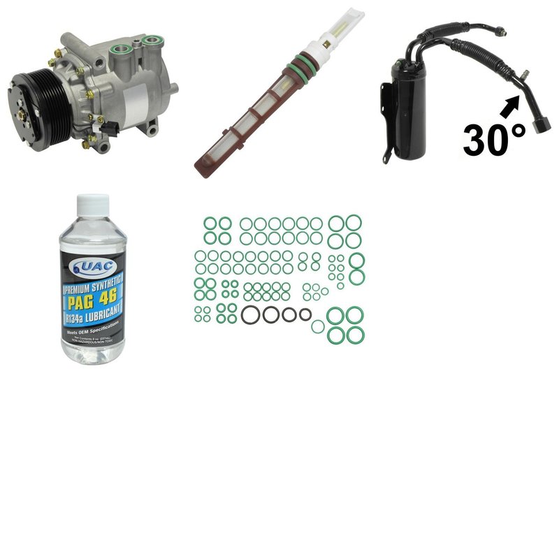 Universal Air KT1707 A/C Compressor and Component Kit - Front