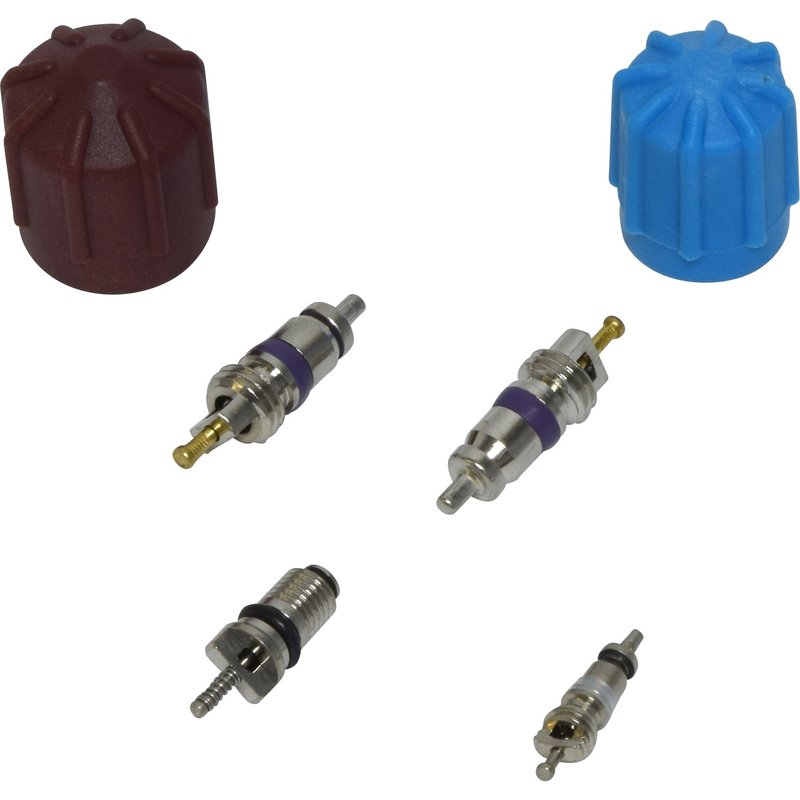 Universal Air VC2911C A/C System Valve Core and Cap Kit
