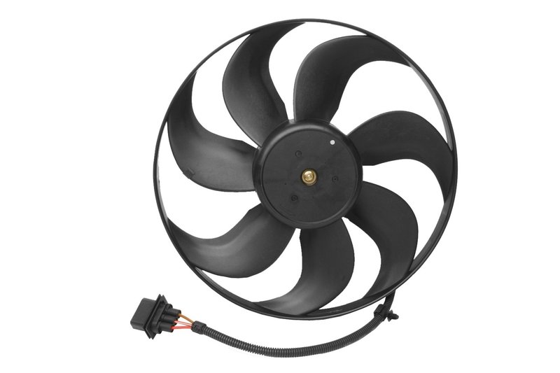 URO 6X0959455F Auxiliary Engine Cooling Fan Assembly - Left