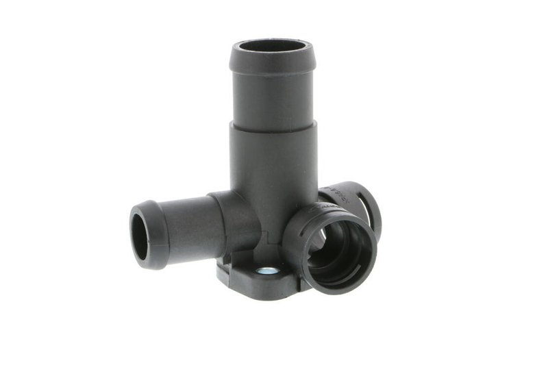 Vaico V10-0296 Engine Coolant Outlet Flange - Front