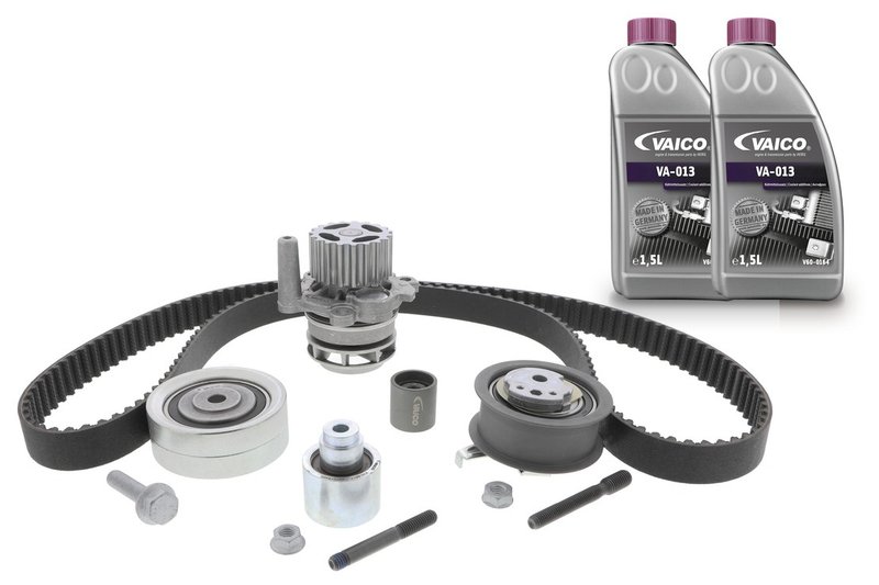 Vaico V10-50107 Engine Timing Belt Kit with Water Pump